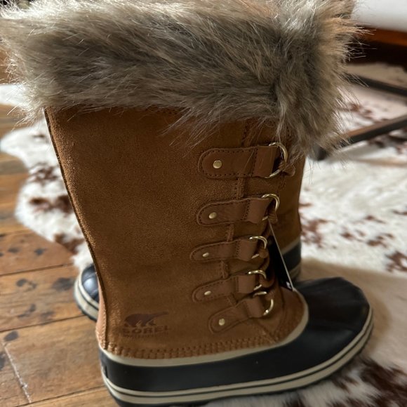 Sorel Joan Of Arctic WP Boots - Size 9.5 US - Camel Brown/Black - Picture 4 of 5